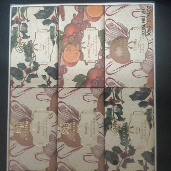 Alchimia soap bath & body size 9 bars x 3.50 ounces each vegetable soap fragrant - Picture 3 of 8
